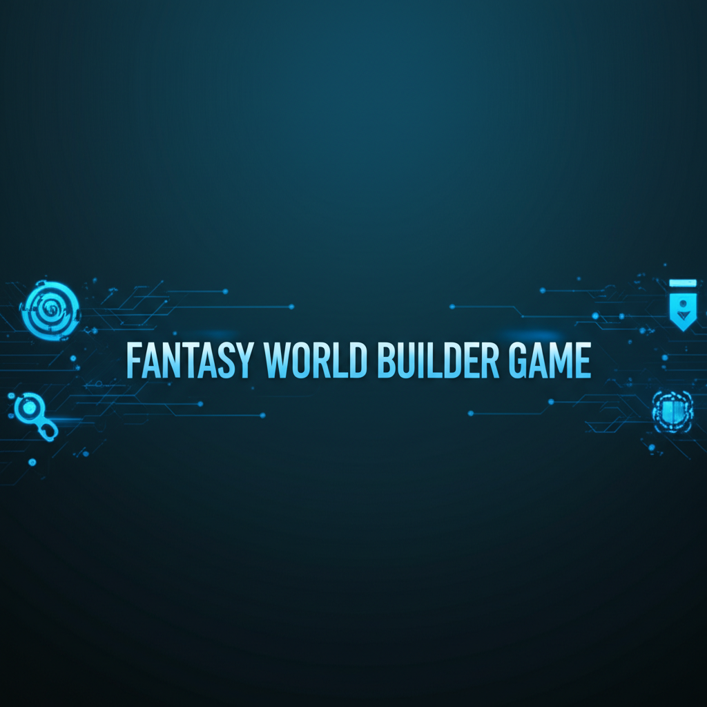 An intricately designed fantasy map, representing a world crafted with a world builder game.